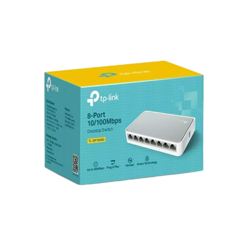 TL-SF1008D 8-Port Switch מבית TP-LINK