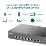 TL-SX1008 8-Port Switch מבית TP-LINK