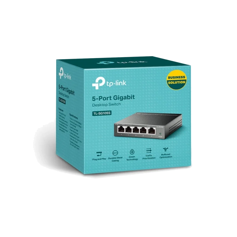 TL-SG105S 5-Port Desktop Switch מבית TP-LINK