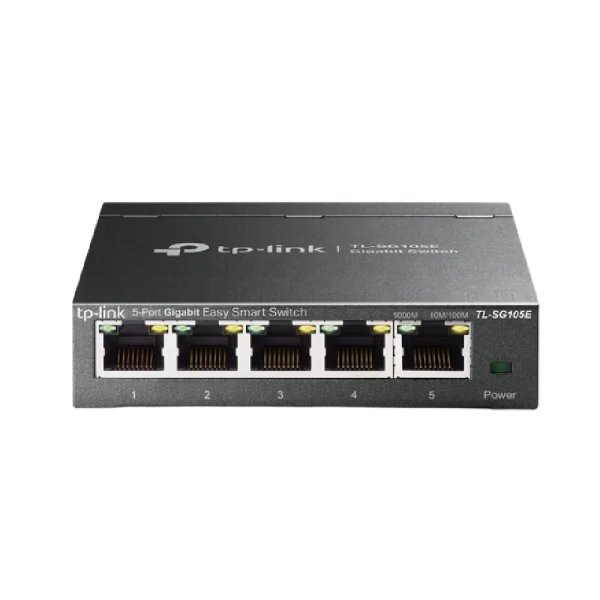 TL-SG105E 5-Port Gigabit Switch מבית TP-LINK