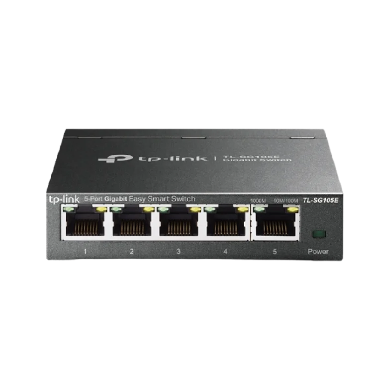 TL-SG105E 5-Port Gigabit Switch מבית TP-LINK