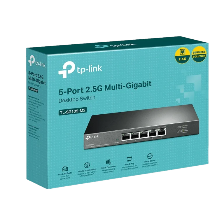 SG105-M2 5-Port 2.5G Switch מבית TP-LINK