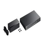 סוויץ' ++TL-SG105PP-M2 2.5G PoE מבית TP-LINK