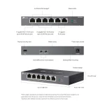 מתג PoE עם 6 פורטים DS106GPP מבית OMADA