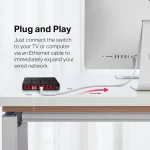 MS108G 8-Port Desktop Switch מבית MERCUSYS