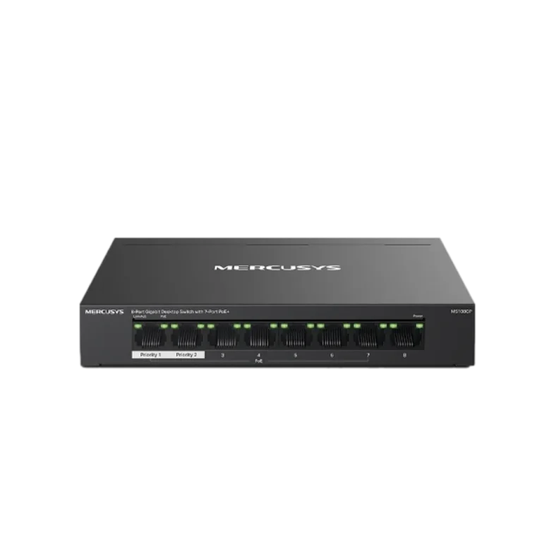 מתג MS108GP 8-P Gigabit מבית MERCUSYS