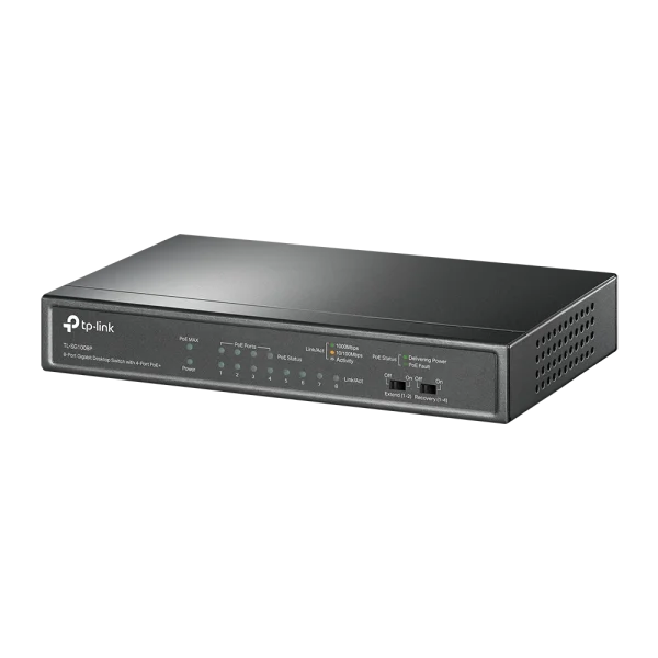 TL-SG1008P 8-Port Gigabit Switch מבית TP-LINK