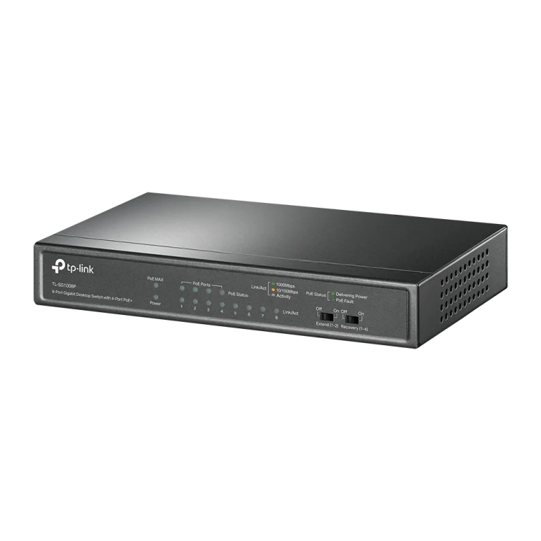 TL-SG1008P 8-Port Gigabit Switch מבית TP-LINK