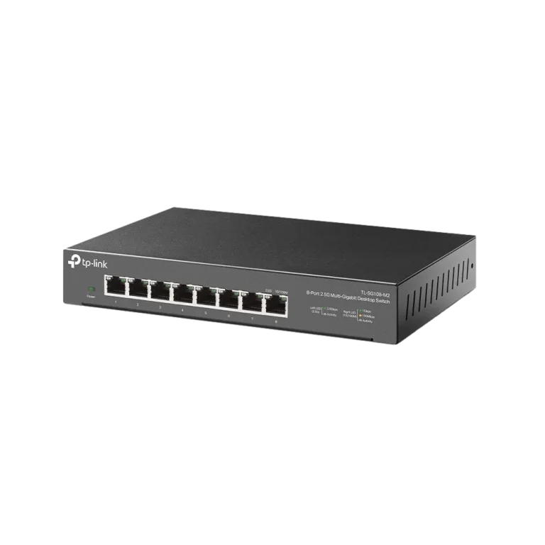 מתג חכם SG108-M2 8 port 2.5Gbps מבית TP-LINK
