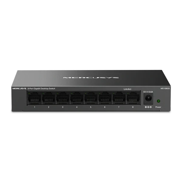 MS108GS 8-P Gigabit Switch מבית MERCUSYS