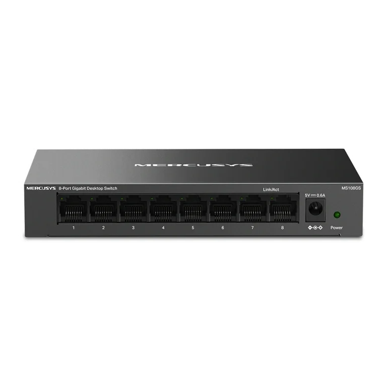 MS108GS 8-P Gigabit Switch מבית MERCUSYS