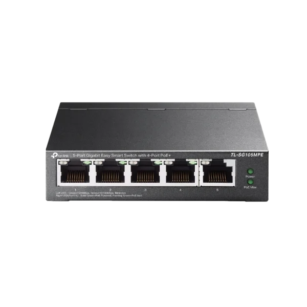 מתג +TL-SG105MPE GIGA POE מבית TP-LINK