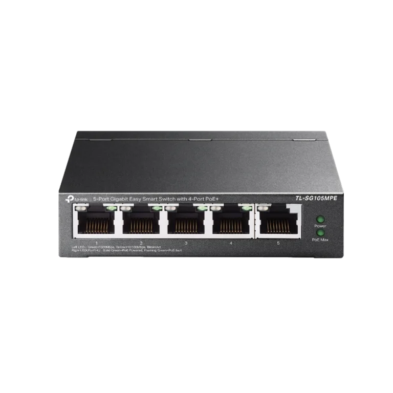 מתג +TL-SG105MPE GIGA POE מבית TP-LINK