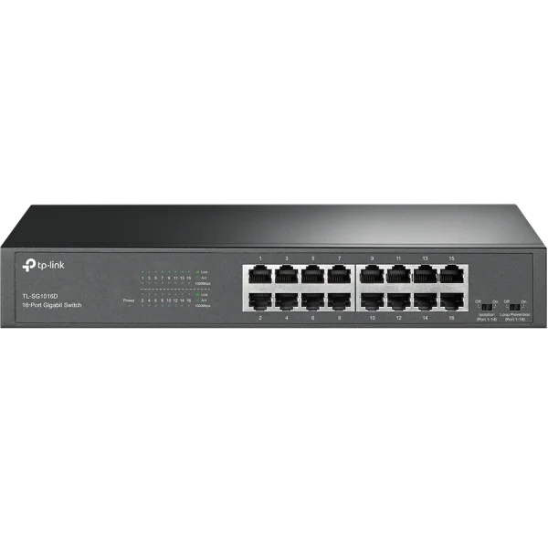 TL-SG1016D 16-Port Switch מבית TP-LINK