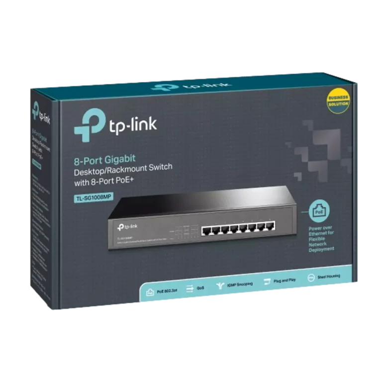 TL-SG1008 8-Port Gigabit Switch מבית TP-LINK