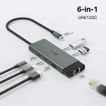 UH6120C USB Type-C 6-in-1 Hub מבית TP-LINK