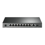 מתג שולחני  SG1210P 8POE+ GIGA SFP
