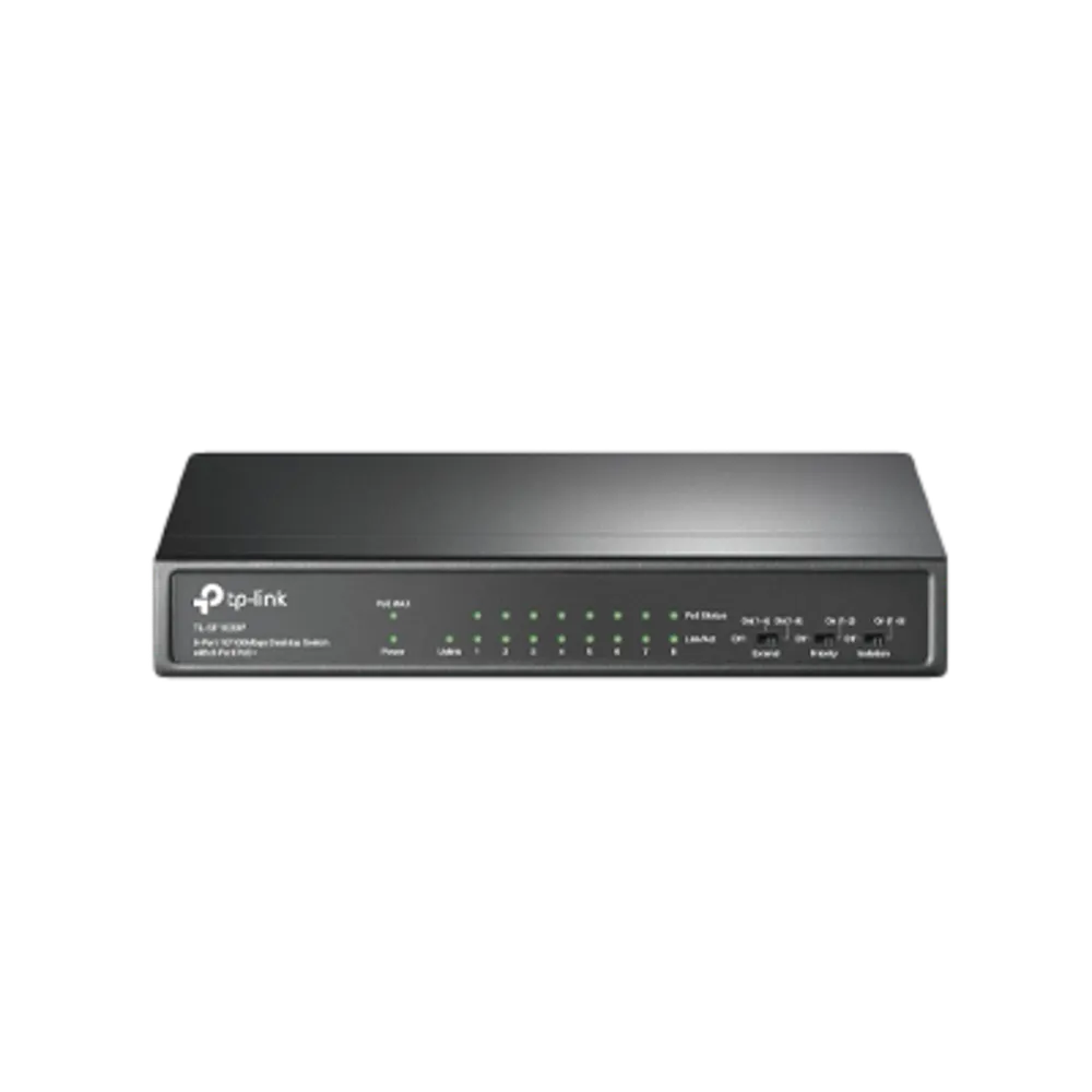 מתג TL-SF1009P 8+1 POE+ 65 מתג TL-SF1009P 8+1 POE+ 65