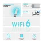‏Archer TX20UH AX1800 USB מבית TP-LINK