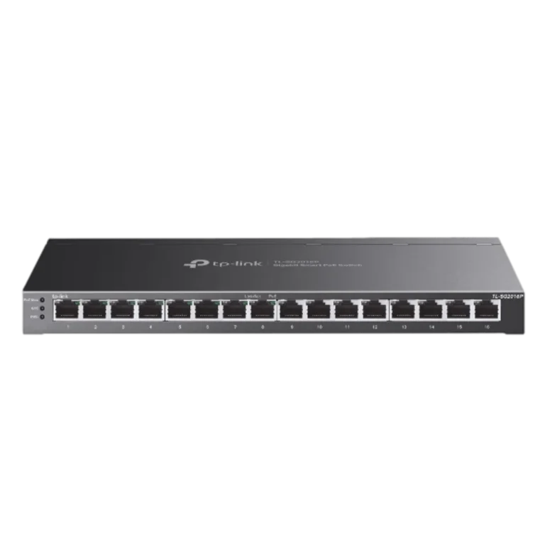 מתג מתכת שולחני L-SG2016P GIGA 8POE + 8POE+ 120W