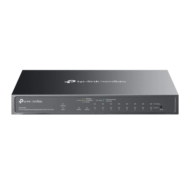 מתג +PoE מנוהל ES210GMP מבית OMADA