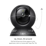 מצלמת אבטחה 360° Tapo C211 3MP מבית TP-LINK
