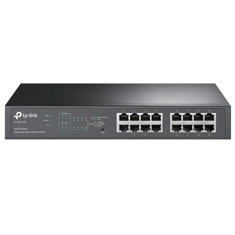 SG1016PE 16-Port Gigabit Switch מבית TP-LINK