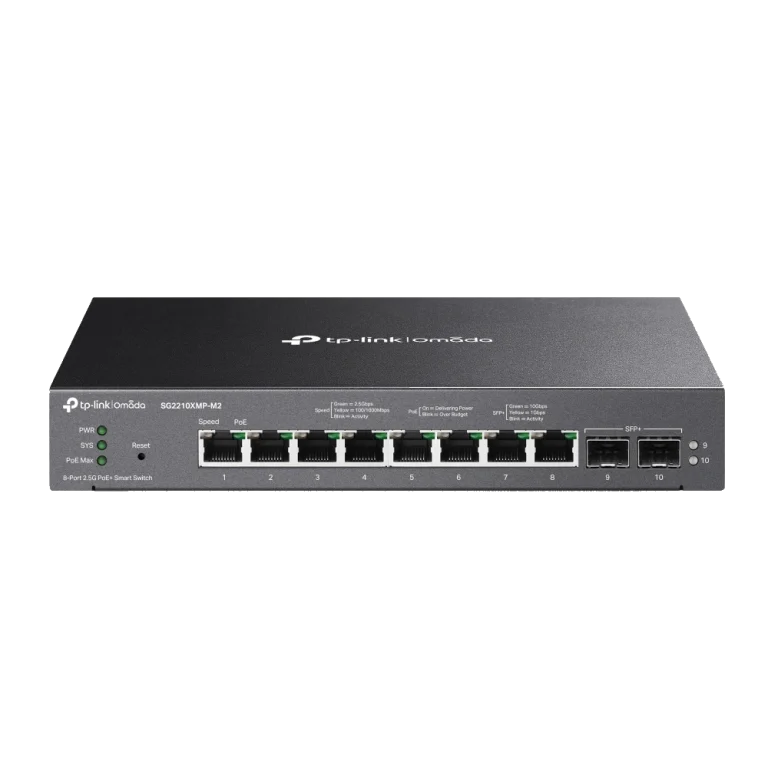 מתג PoE מנוהל SG2210XMP-M2 מבית OMADA