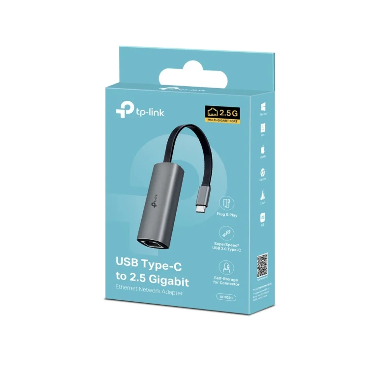 UE302C USB Type-C to 2.5 Gigabit מבית TP-LINK
