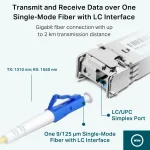 TL-SM321B-2 1000Base-BX SFP Module מבית TP-LINK