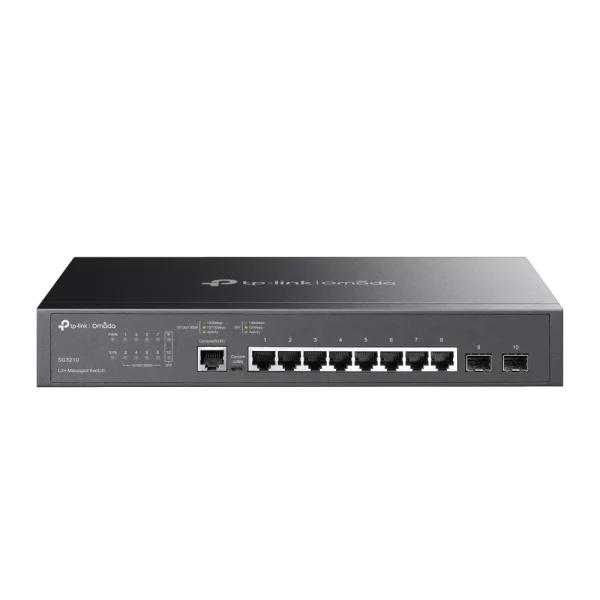 SG3210 8-Port Gigabit L2+ Switch מבית OMADA