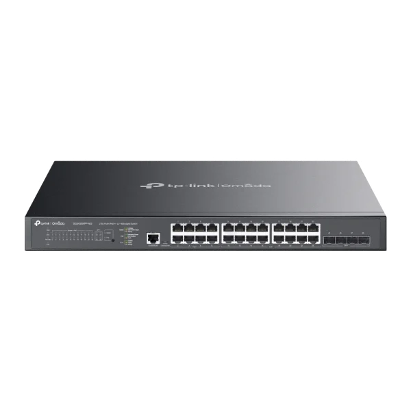 מתג ++PoE מנוהל SG3428XPP-M2 מבית OMADA