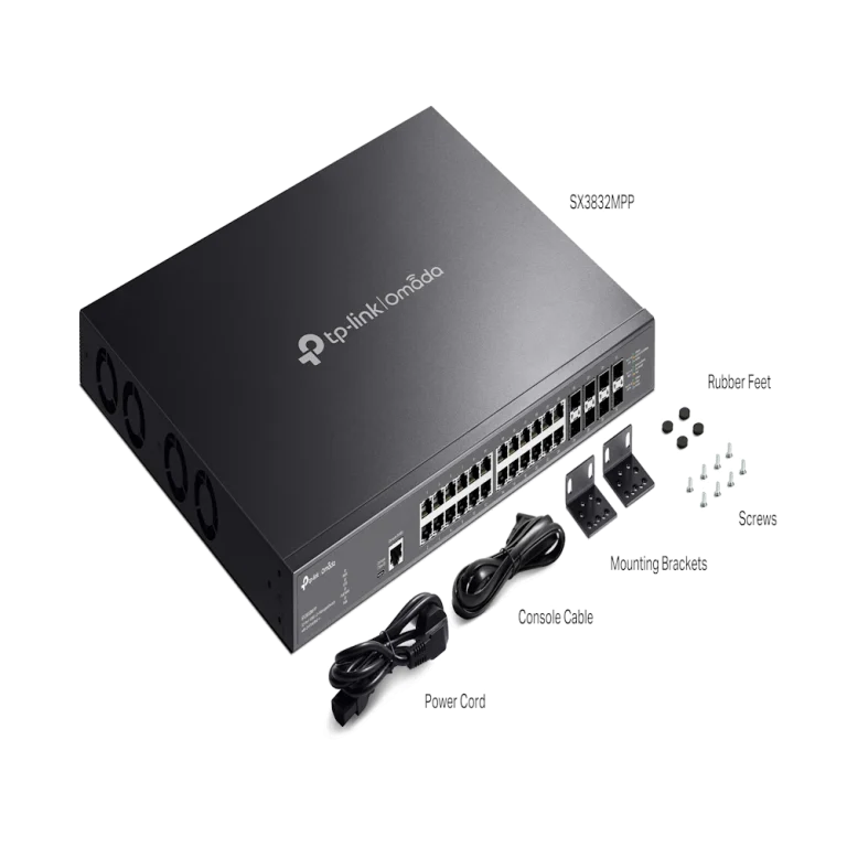 מתג ++PoE מנוהל SX3832MPP מבית OMADA