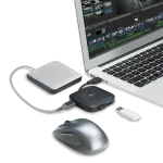 UH400 USB 3.0 4-Port Portable מבית TP-LINK