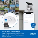 מצלמה 3MP+פאנל סולארי Tapo C410 KIT מבית TP-LINK