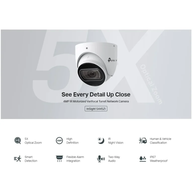 מצלמת Turret וריפוקל InSight S445ZI מבית VIGI