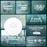 EAP613 AX1800 Access Point מבית OMADA