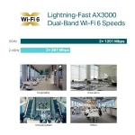 EAP653 AX3000 Access Point מבית OMADA