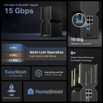 Archer BE700 BE15000 Wi-Fi 7 Router מבית TP-LINK
