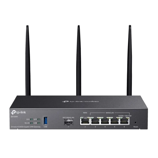 נתב VPN אלחוטי ER706W AX3000 מבית OMADA