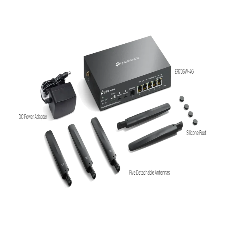 נתב סלולרי ER706W-4G AX3000 מבית OMADA