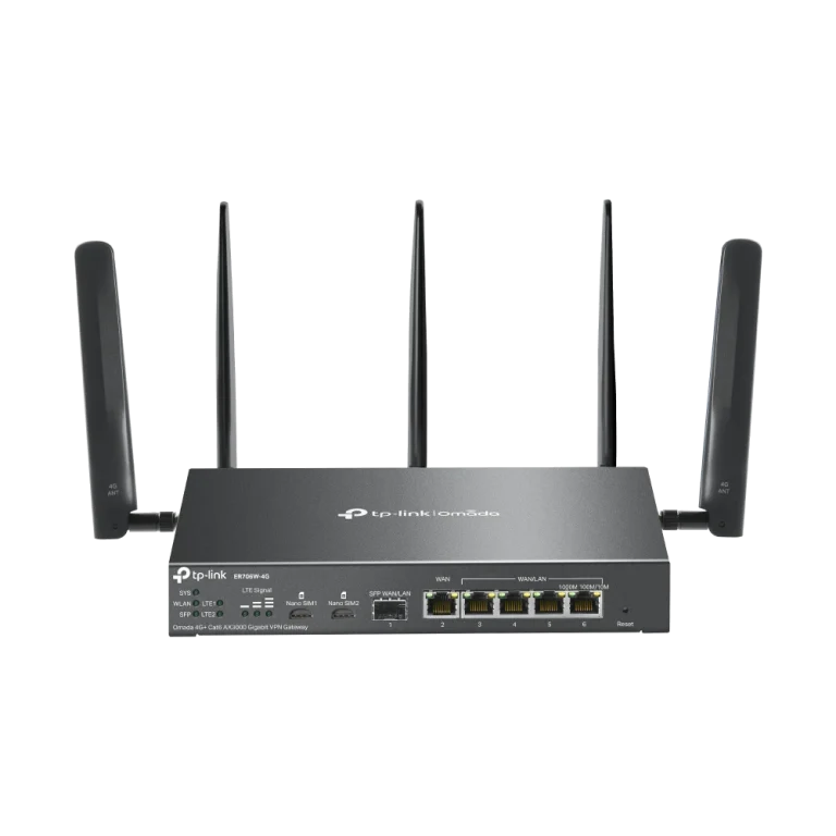 נתב סלולרי ER706W-4G AX3000 מבית OMADA