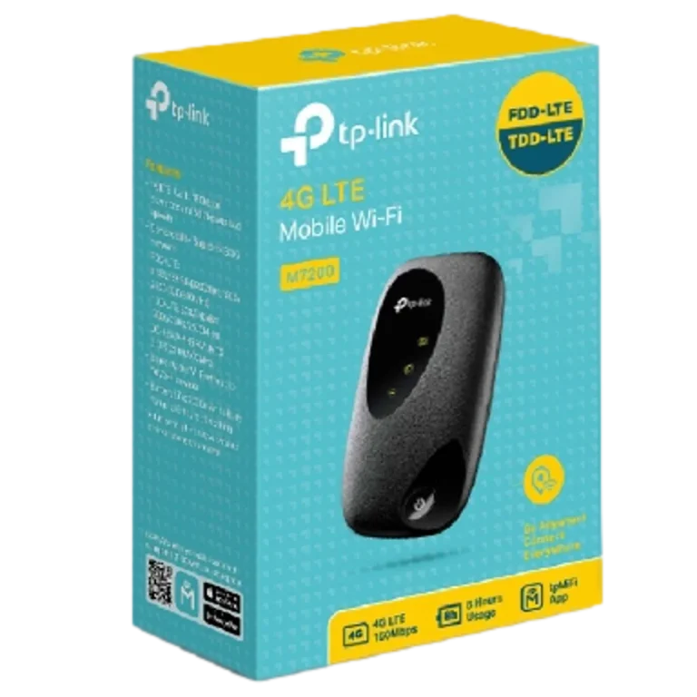 M7200 4G LTE Mobile Wi-Fi מבית TP-LINK