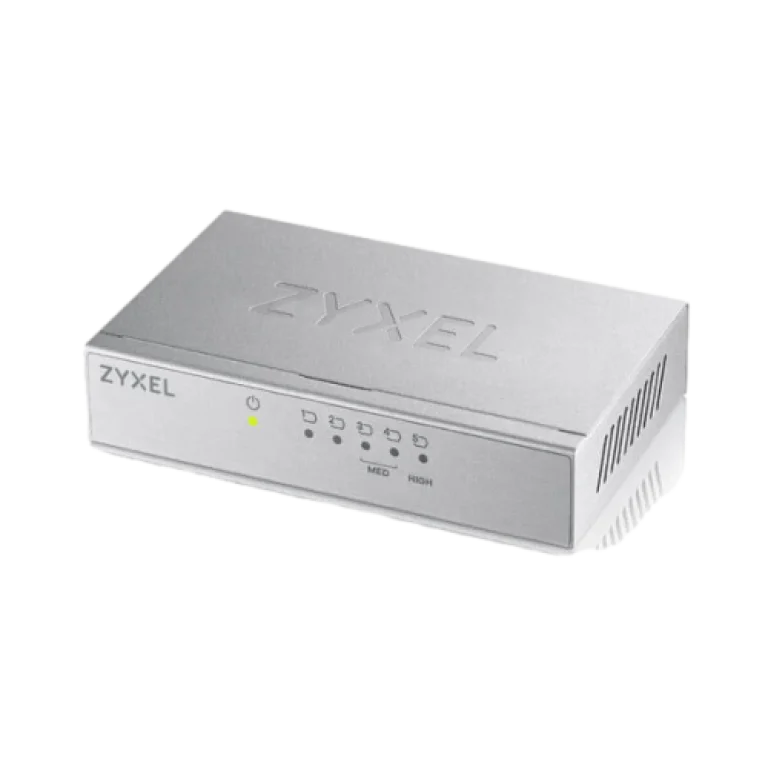 Zyxel‏ ‏GS-105B ‎‏ מתג מתכתי 5 פורטים