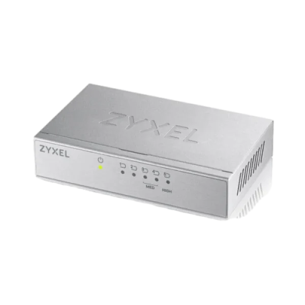 Zyxel‏ ‏GS-105B ‎‏ מתג מתכתי 5 פורטים