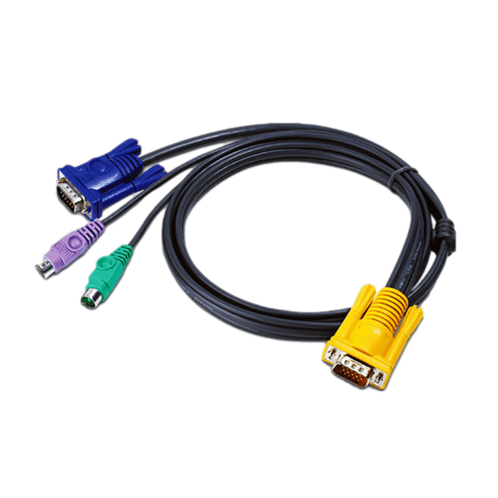 2L-5202P 1.8M PS/2 KVM מבית ATEN
