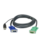 ATEN 3M USB KVM Cable with 3 in 1 SPHD 2L-5203U