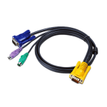 ATEN 6M PS/2 KVM Cable with 3 in 1 SPHD 2L-5206P