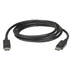 2L-7D02DP 2m DisplayPort rev.1.4 Cable מבית ATEN