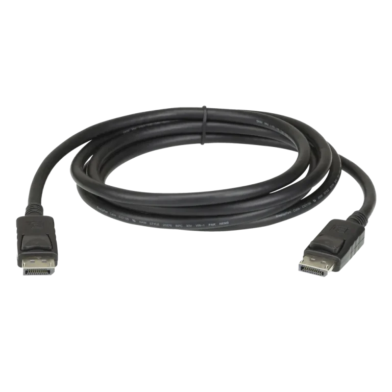 2L-7D02DP 2m DisplayPort rev.1.4 Cable מבית ATEN